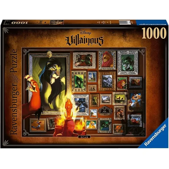 Rompecabezas Ravensburger Disney Villanous Capitán Garfio