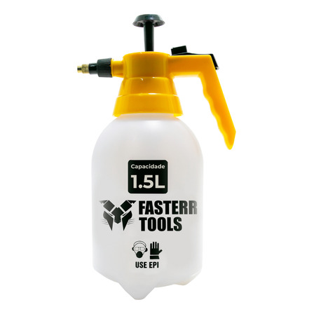 Pulverizador Manual Spray 1,5 Litros Fst028 Fasterr Cor Amarelo Pulverizador Manual Spray 1,5 Litros Fst028 Fasterr Cor Amarelo