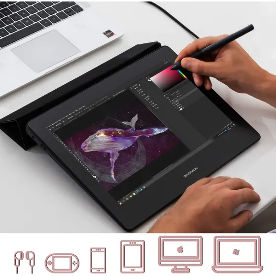 Tableta Grafica Digital Gaomon Pd1220 12 Pulgadas