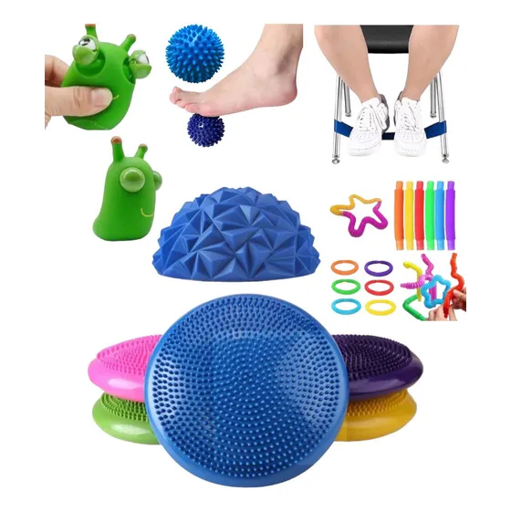 Set Sensorial Antiestrés Para Niños Con Autismo Tea - Tdah