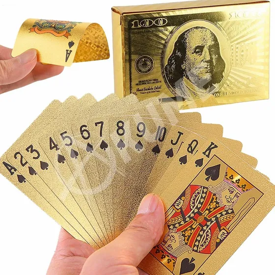 Golden Deck Cards, Jogo De Cartas Para Animais De Estimação,