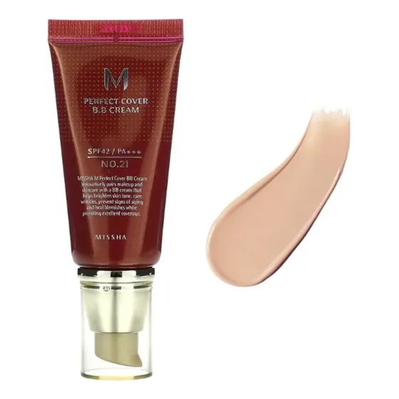Missha Bb Cream M Perfect Cover Base Maquillaje Coreana