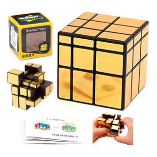 Cubo Mirror 3x3 Espejo Qiyi Original Profesional Lubricado Cubo Mirror 3x3 Espejo Qiyi Original Profesional Lubricado
