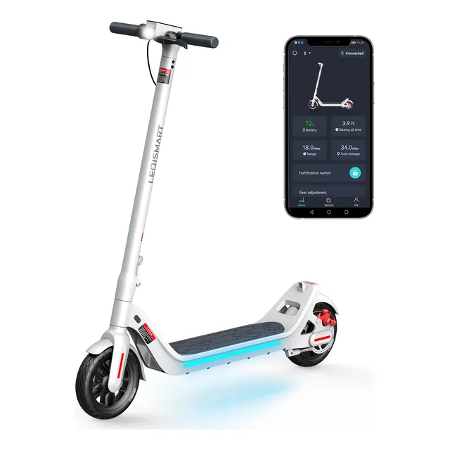 Scooter Electrico Rango Maximo Milla Neumatico Mph Motor