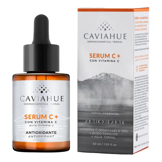 Caviahue Serum C+ Con Vitamina C X30ml. Momento de aplicación Día/Noche Tipo de piel Todo tipo de piel