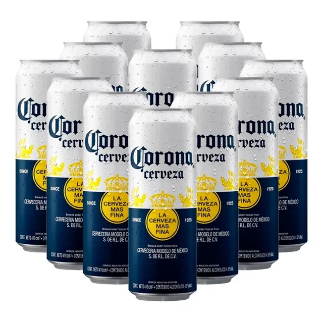 Cerveza Corona 410 Ml X 12 Unidades