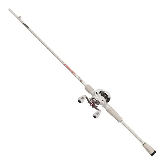 Combo Abu Garcia Bait Veritas 2.20m 12-25lb H 1t Reel 11 Rul