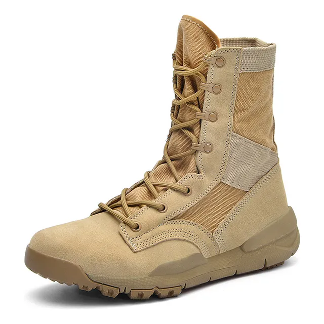 Martin Boots Desert, Camiseta Alta De Piel Auténtica, Casual