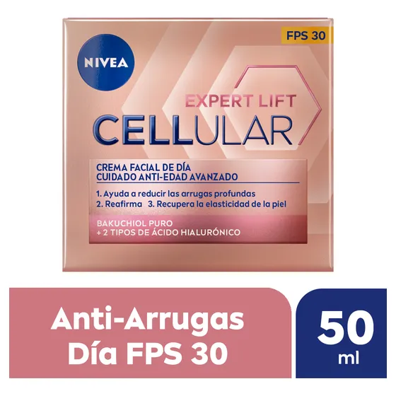 Crema facial antiedad de día NIVEA Cellular Lift Expert 50 ml