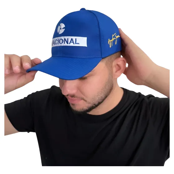 Gorro Ayrton Senna Retro F1, Edicion Premium, Formula 1