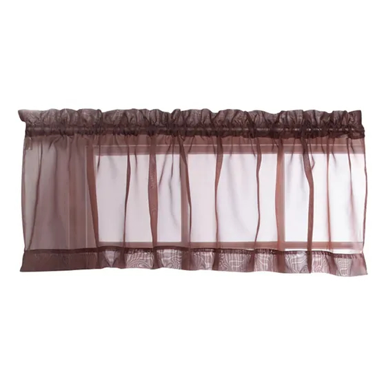 Cenefa De Gasa Fina 152 X 35 Cm Estilo Elegancia