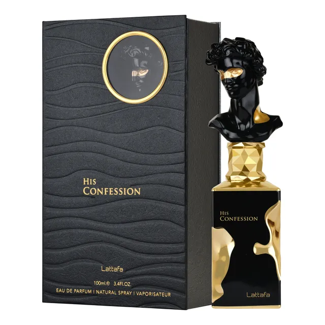 Perfume Lattafa His Confession Men 100ml Fragancia Masculina