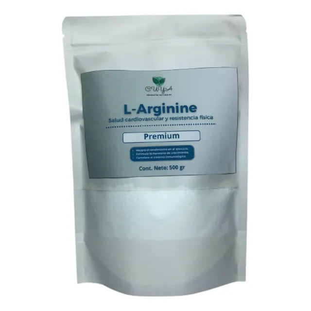 L-arginina 500 Gr En Polvo Sin Sabor