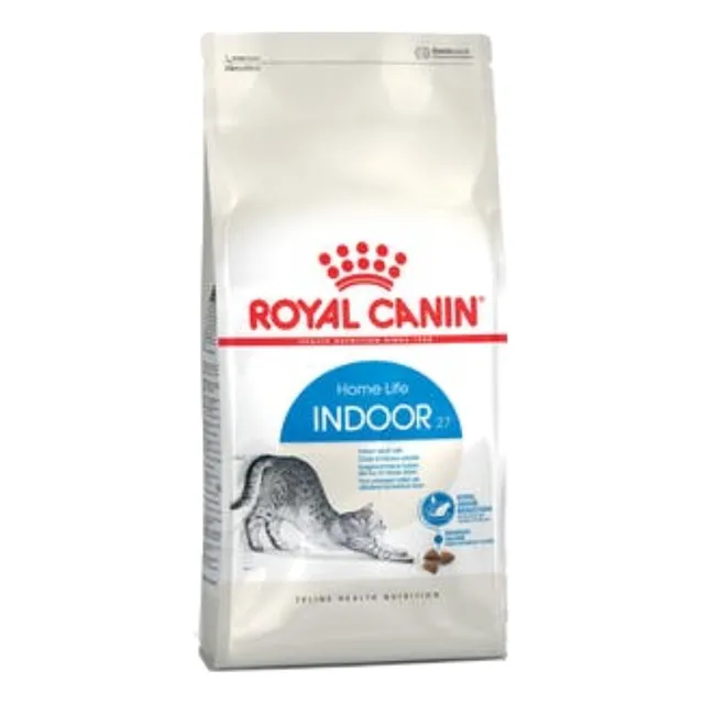 Alimento Royal Canin Feline Health Nutrition Indoor 27 para gato adulto todos los tamaños sabor mix de 7.5 kg