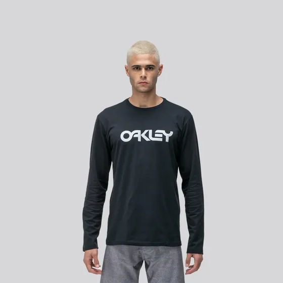 Polera Hombre Mark Ii Ls Oakley Blackout