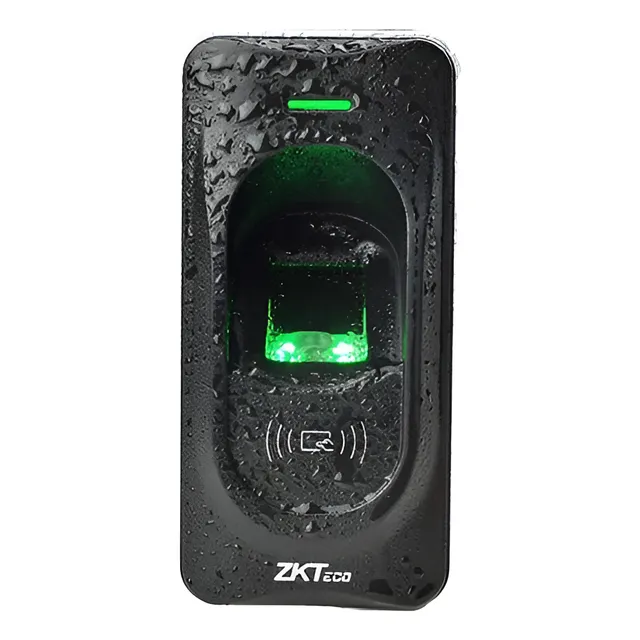 Lector De Huellas Y Tarjetas Para Exterior Zkteco Fr1200-mf