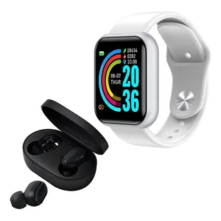 RelĂłgio Smart Digital D20 Masculino / Feminino + Fone S/fi Cor Da Pulseira Branco RelĂłgio Smart Digital D20 Masculino / Feminino + Fone S/fi Cor Da Pulseira Branco