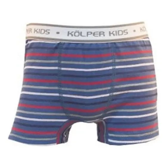Boxer De Niño Rayado Con Elástico Visible Kolper 3700 1/6
