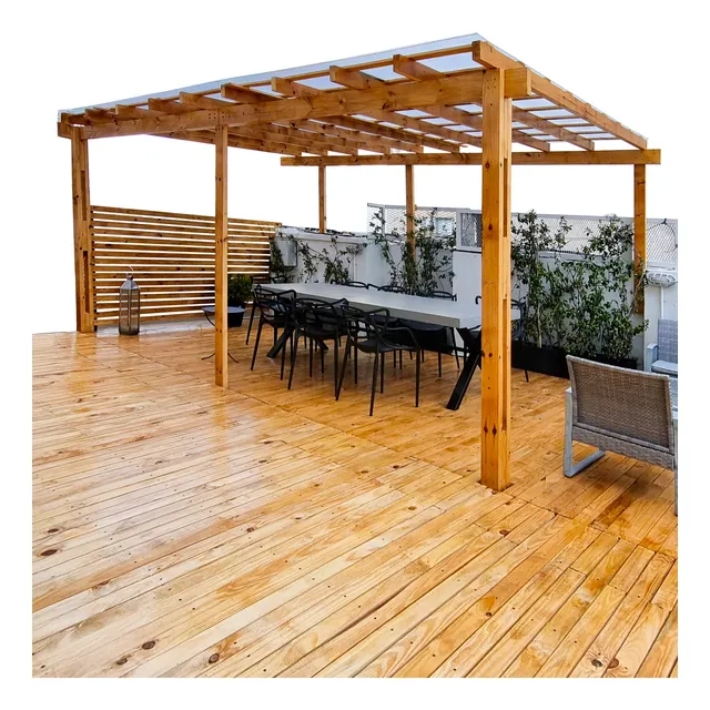 Pergola De Madera
