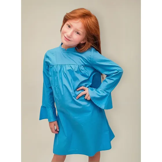 Vestido Nena Liso Corte Princesa Dominio Propio Witty Girls