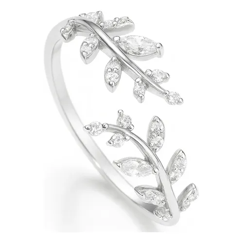 N Anillos De Plata Kuromi Ajustables Anillo Elevado 2pzs