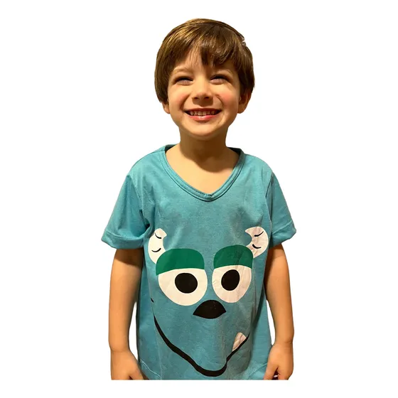 Pijamas Infantil Filho Monstros S/a Curto Verão Sullivan
