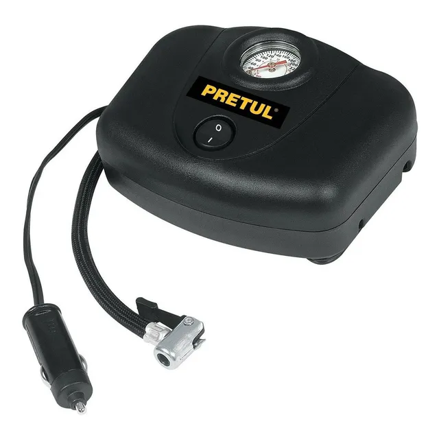 Compresor de aire mini a batería portátil Pretul COMP-12P 0mL 0hp 12V