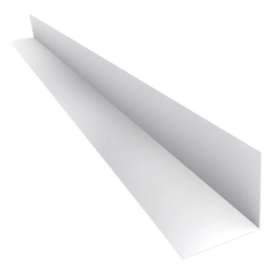 Pack 5 Perfil Angulo Pvc 25x25 3 Metros 
