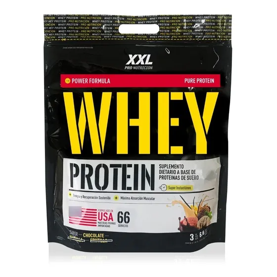 Whey Protein 3 Kg Xxl Proteína Concentrada Pura