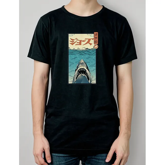 Remera Tiburon Japon Jaws 148 Dtg Minos