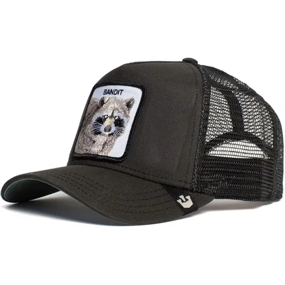 Gorra Goorin Bros Original Bandit Mapache Negro