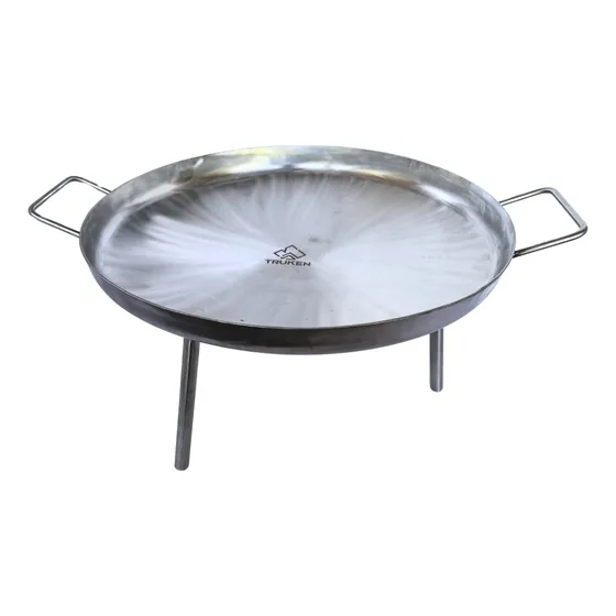 Disco Asado Acero Inoxidable Con Tapa Truken