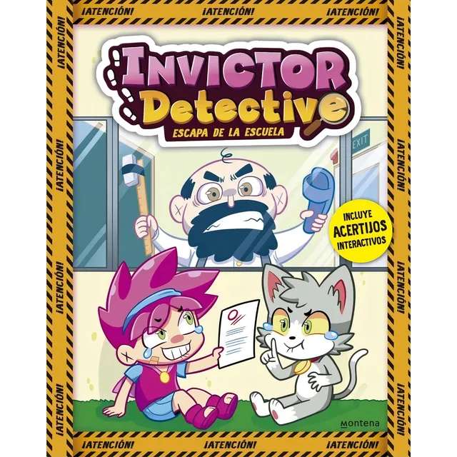 Invictor Detective 2: Escapa De La Escuela., De Sin . 1 Editorial Montena, Tapa Blanda, Edición 1 En Español, 2022