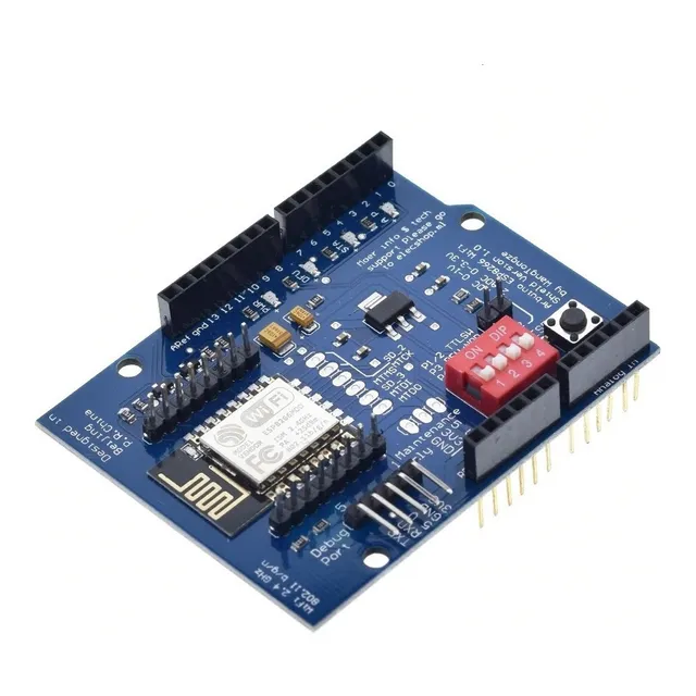 Shield Wifi V1.0 Esp8266 Esp-12e Uart Cc3000 Arduino Uno 