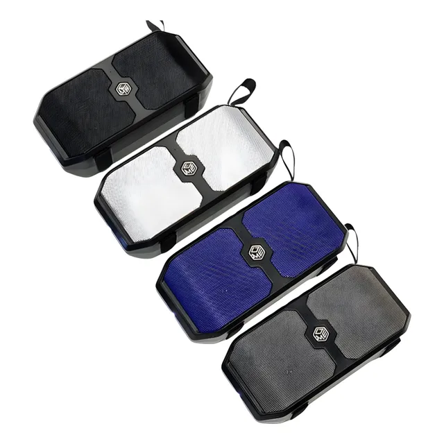 Parlante Solar Bluetooth Radio Fm Aux 3.5mm Usb Microsd Lint