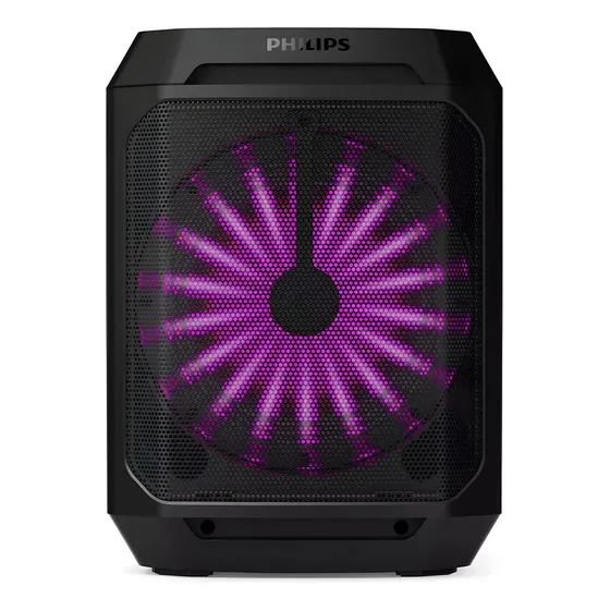 Parlante Portatil Tipo Torre Philips Tax2208 Para Fiestas