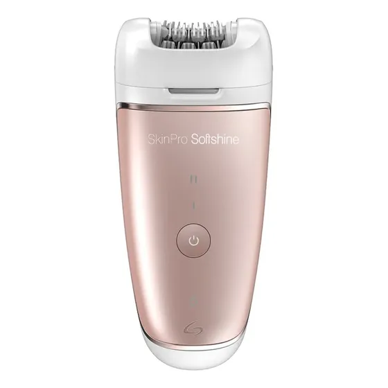 Depiladora Gama Skinpro Softshine Ultra Wet&dry + 9 Acc Color Rosa