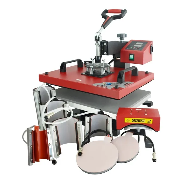Plancha Sublimacion 10 In 1 Colormake Taza Gorras Franelas