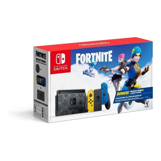 Nuevo Nintendo Switch 32gb Fortnite + Estuche (sin Código)