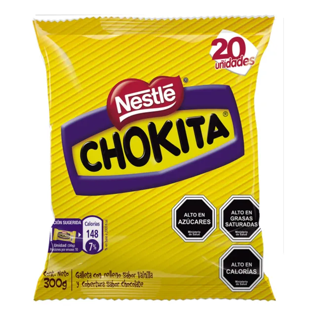 Galletas Nestle - Chokita (ex Negrita)(bolsa De 20 Unidades)
