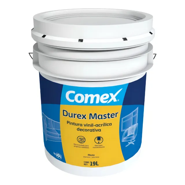 Cubeta Pintura Vinil Acrílica Durex Comex Interior Exterior