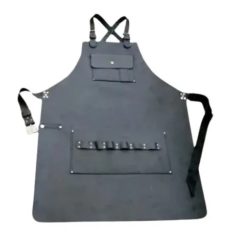 Delantal Cuero Para Caballeros Parrillero Chef Asador Otros
