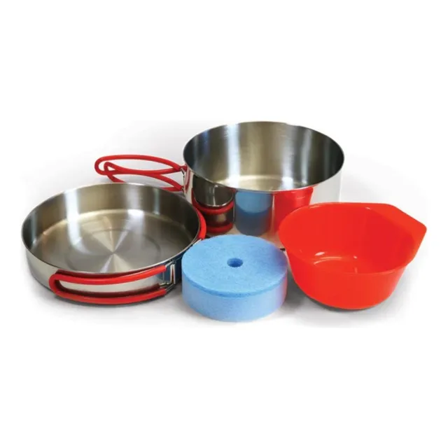 Juego Coghlans  Kit 5pzas  Vajilla Camping Platos Ollas 