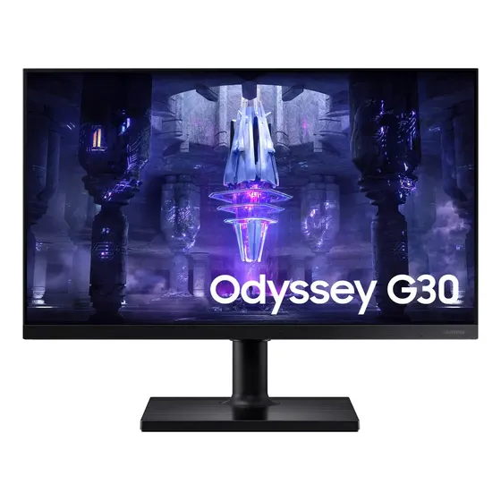 Monitor Samsung Odyssey G30 LS24BG300ELMZD 24" Full HD Va 144Hz FreeSync Preto