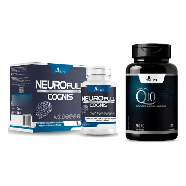 Neurofull + Coenzimaq10-venvans/suplemento Pra Memória/foco
