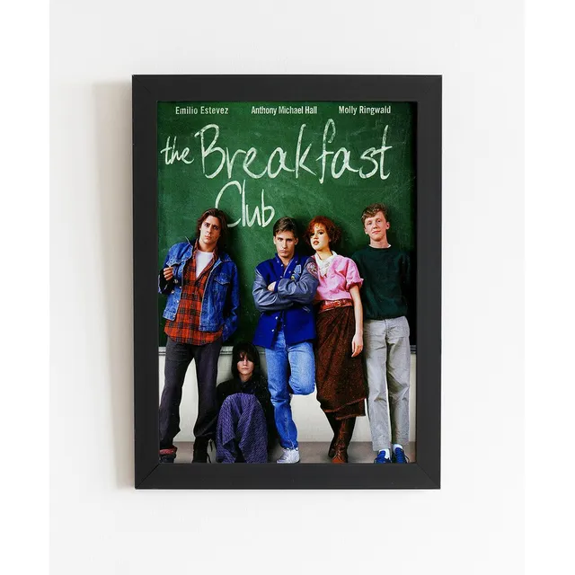 Quadro Decorativo Clube Dos Cinco Poster Filme Classico