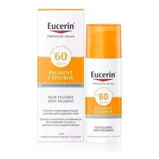 Protetor Solar Facial Sun Pigment Control Fps60 50ml Eucerin Protetor Solar Facial Sun Pigment Control Fps60 50ml Eucerin
