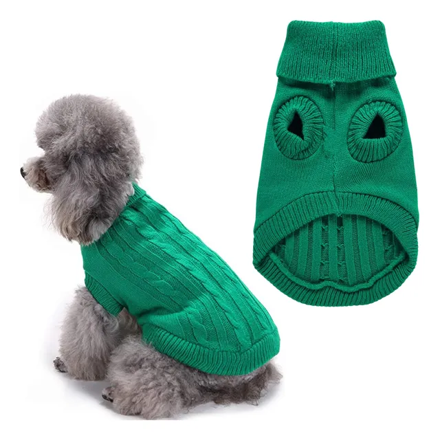 Suéter Lana Antialérgica Ropa Cálida Para Mascotas Invierno©
