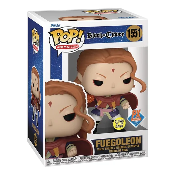 Funko Pop! Black Clover - Fuegoleon Vermillion (glow) (px)