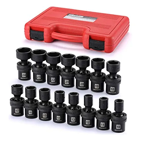 Enchufe De Impacto Universal Mixpower, 15 Piezas, 1/2 Unidad